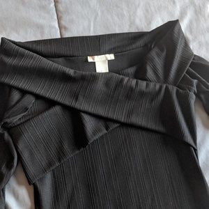 NWOT H&M off-shoulder LBD